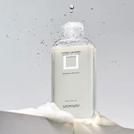 언뮤트 하이드로 카밍 워터 젤 폼클렌저, 200ml, 1개