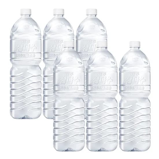 제주 삼다수, 라벨랜덤, 2L, 6개