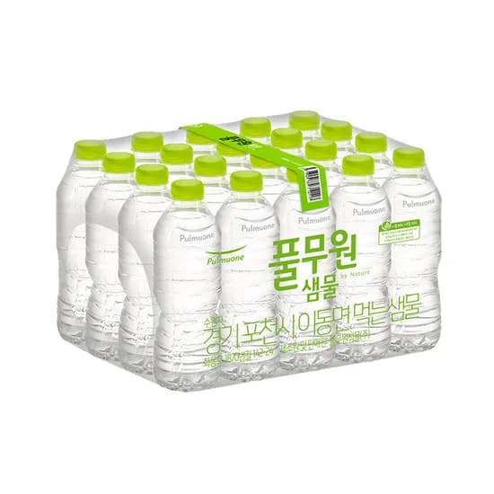 풀무원샘물, 무라벨, 330ml, 40개