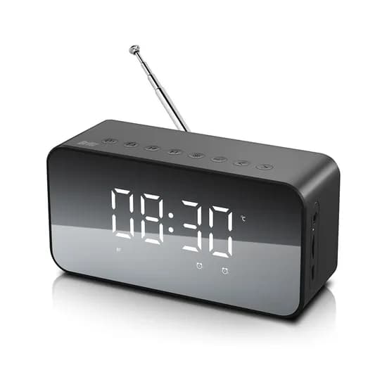 브리츠 블루투스 스피커 LED 디지털 알람 시계 BZ-MX2100 블랙 1개