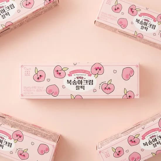 화과방 설레는 복숭아크림찰떡 40g 8개입 3박스 23,500원
