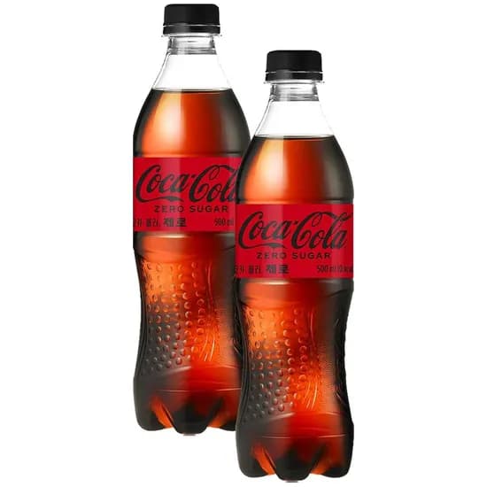 코카콜라 제로, 업소용, 500ml, 24개