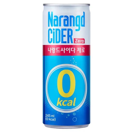동아오츠카 나랑드사이다 제로, 오리지널, 245ml, 30개