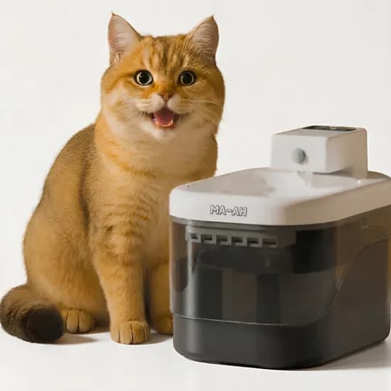 MAAH 고양이 무선 자동 급수기, 2L, 센서감지, 1개