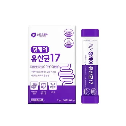 장케어 유산균 17 2g * 30포(3,880/무배)