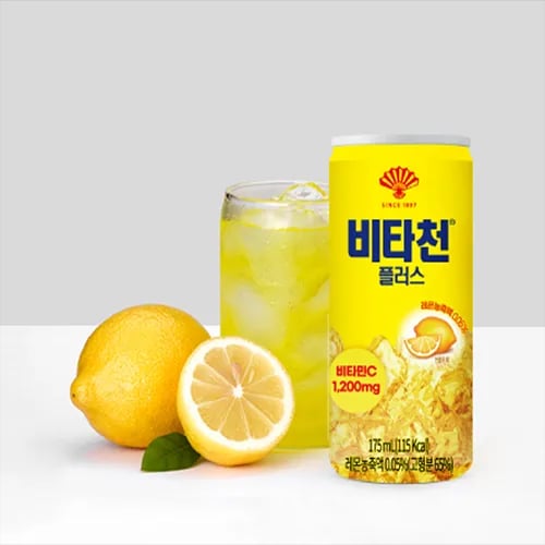 비타천플러스 캔 음료 175ml 30개