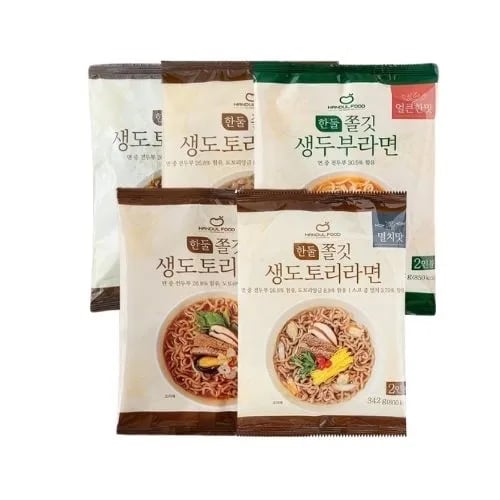 [한둘푸드] 쫄깃 생도토리 칼국수(8개이상구매가능) (무료배송)