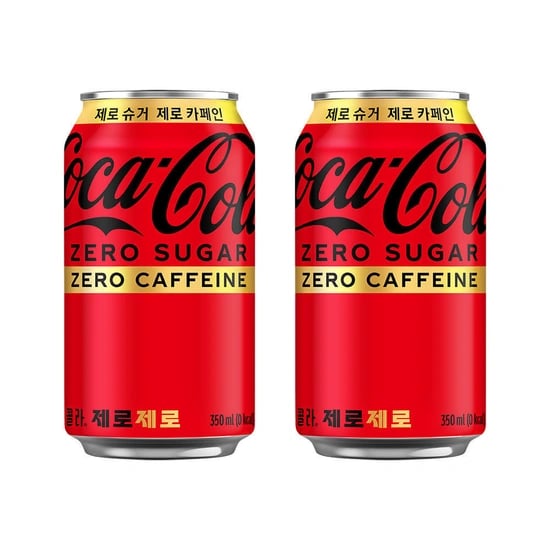 코카-콜라 제로 제로 CAN 350ml 24입 (20560/무료)