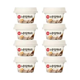 햇반 누룽지닭백숙죽 267g 8개