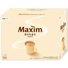 동서 맥심 화이트골드 커피믹스 400T 53450원