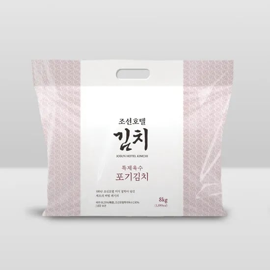 조선호텔 특제육수 포기김치 8kg