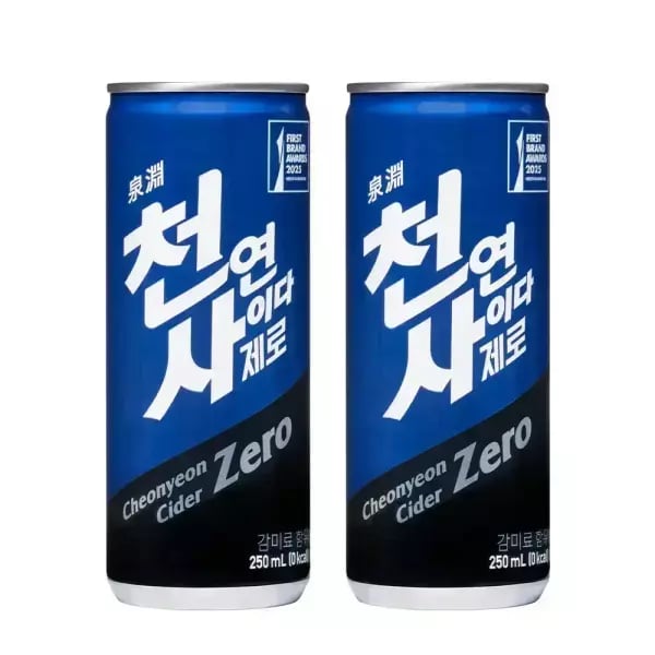 천연사이다 제로 250ml x 30캔 (11,900원) (무료)
