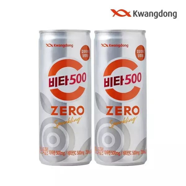 광동 비타500 제로 스파클링 250ml 48캔 (32,900원,무료배송)
