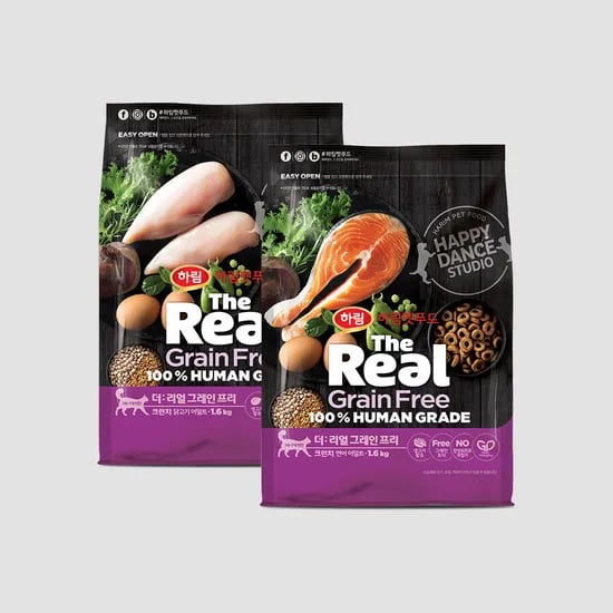 하림펫푸드 더리얼 캣 그레인프리 크런치 고양 시로 3.2kg (50,040원) (무료)