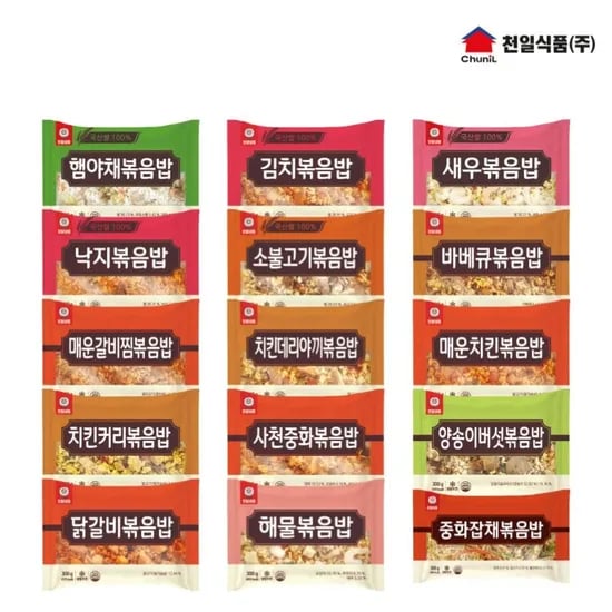 천일식품 햄야채볶음밥 300g 10봉 (15,740원) (무료)
