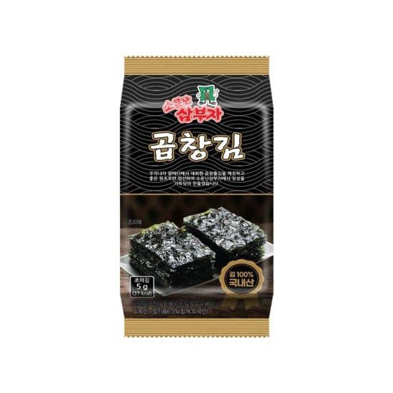 소문난삼부자 곱창도시락김 5g 40봉