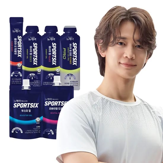 1+1 뉴케어 스포식스 에너지젤 체험팩 6종 8,900원