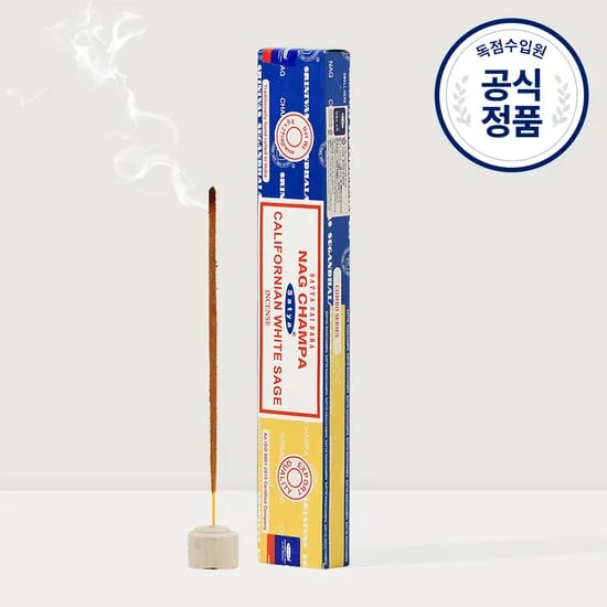 나그참파 인센스 스틱 화이트 세이지 2000원