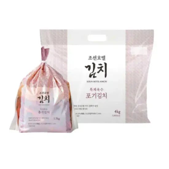 신세계푸드 조선호텔 포기김치 4kg+총각김치 1.5kg