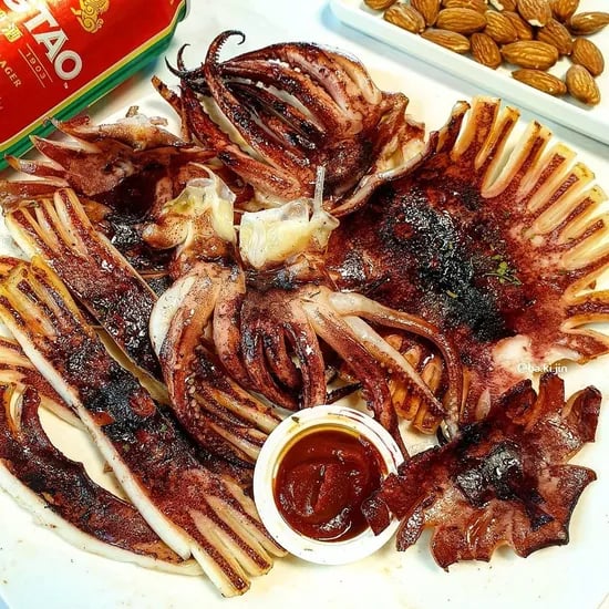 원양산 반건조오징어 파지 1kg