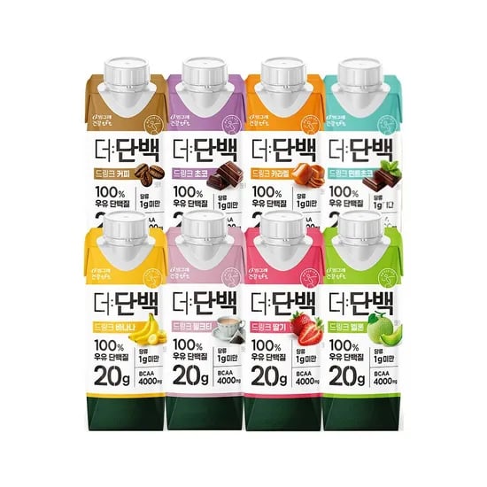빙그레 더단백 드링크 8종 250ml 18팩+18팩 골라담기