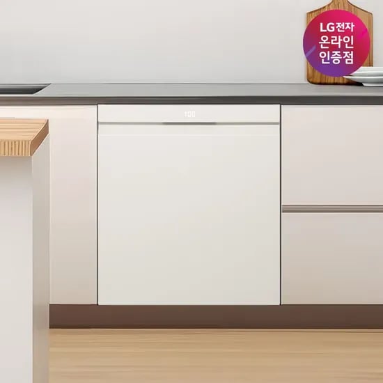 LG 오브제 식기세척기 DUE6BGL1E 1등급 14인용 열풍건조