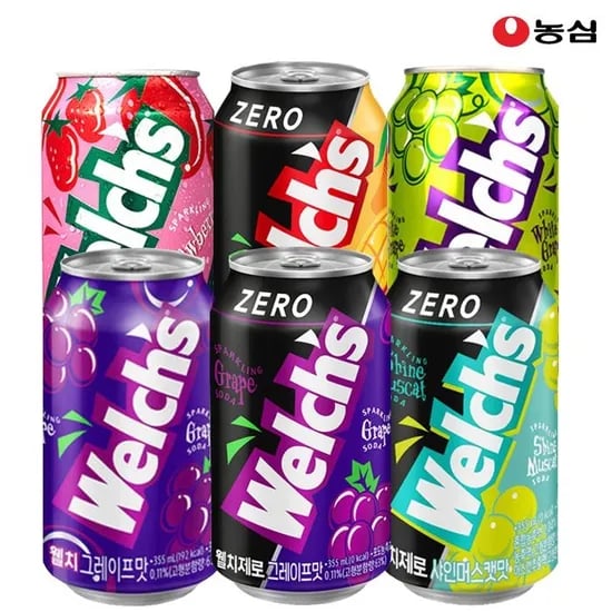 웰치스 제로 포도 355ml 24개입