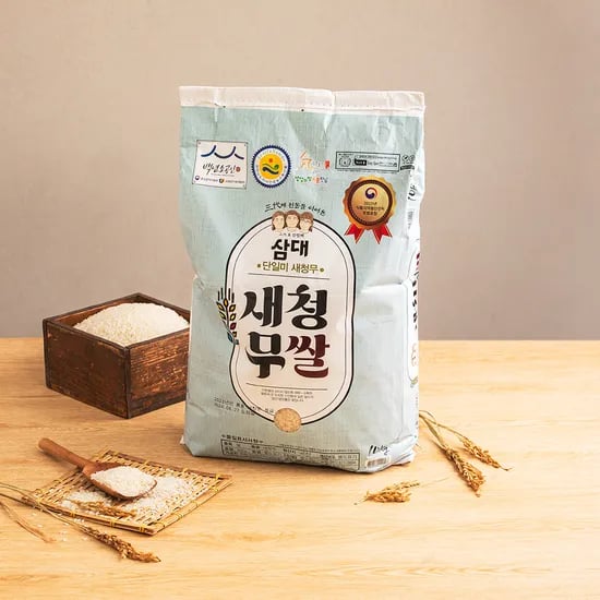 삼대 새청무쌀 10kg 상등급