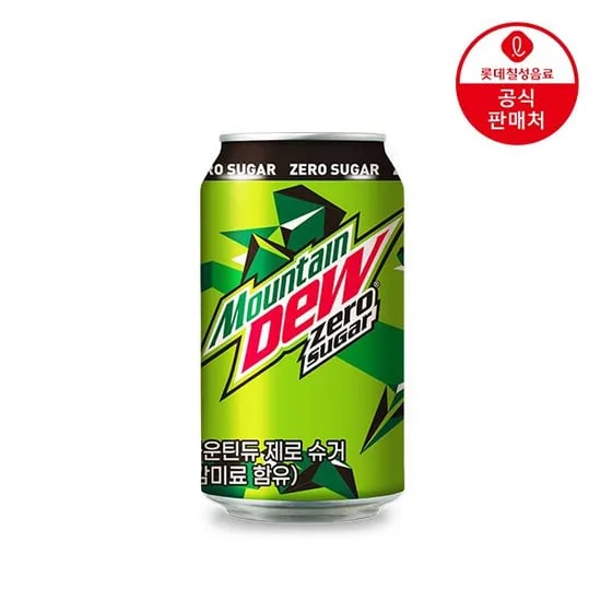 마운틴듀 제로슈거 355ml 24개