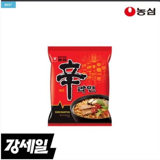 농심 신라면 (120g X 30개)