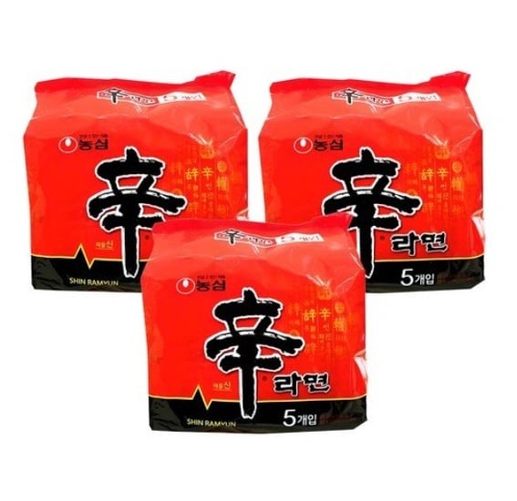신라면 120g, 15개
