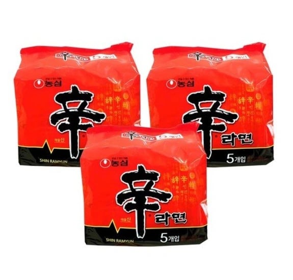 신라면 120g, 15개