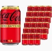 코카콜라 제로 제로, 350ml, 24개