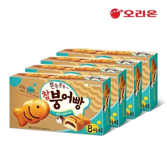 오리온 참붕어빵 8P 4박스