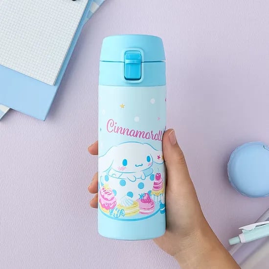 락앤락 스쿨핏 산리오 시나모롤 원터치 텀블러 400ml