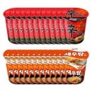 농심 컵라면 소컵 신라면 12개 새우탕 12개
