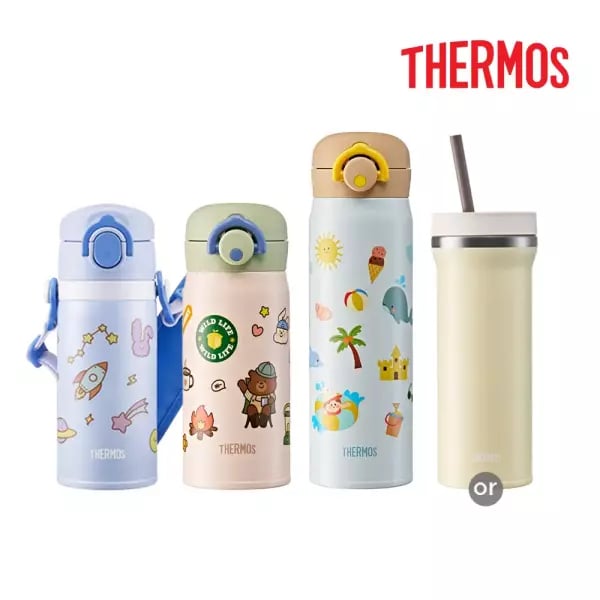 써모스 마이디자인 보틀 원터치 텀블러 350ml (JNR-352K) 무배 24,060원