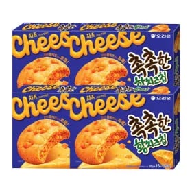 오리온 촉촉한 황치즈칩 16P 320g x 4개 21,920원(삼카할인)