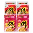 오뚜기 로제열라면 2팩+열라면 2팩 (총18개입) 무배 9980원