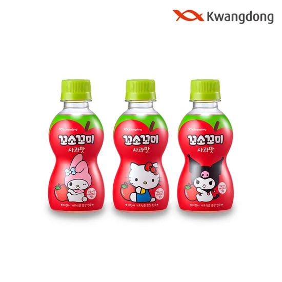 떠리몰 광동제약 꼬소꼬미 사과맛 200ml 20/40pet 무료배송 6900원~ 26.08.26.