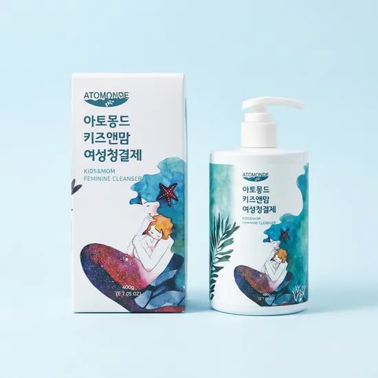 아토몽드 키즈앤맘 유아청결제 여성청결제 2개 19,900원