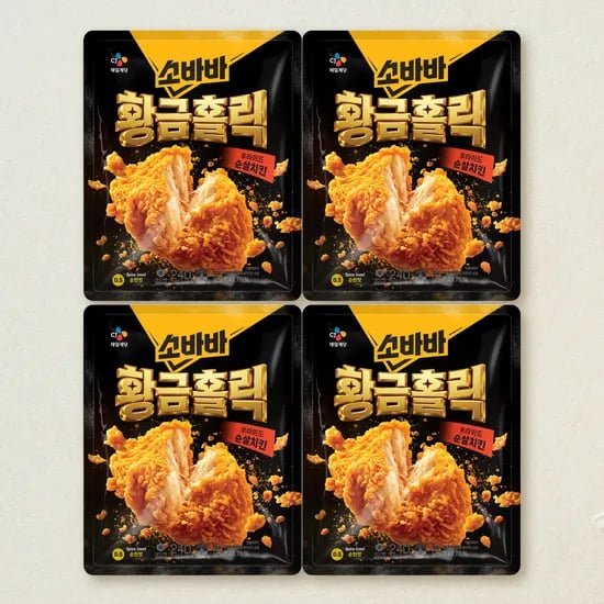 소바바 황금홀릭 순살 240gX4개 12,564원 (체감가 11,564원)