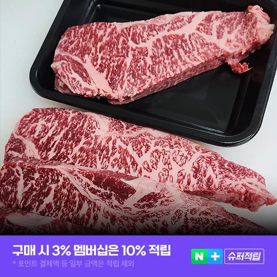++1등급 투뿔한우 채끝 등심 구이용 홈파티 소고기 선물세트