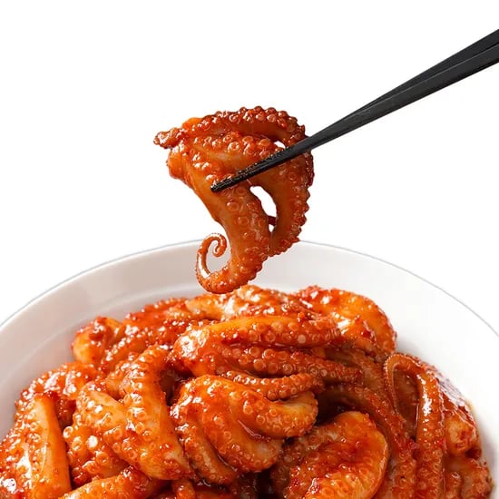 종로쭈꾸미 매콤 양념 쭈꾸미 볶음 캠핑 요리 밀키트 맛집 300g, 5개