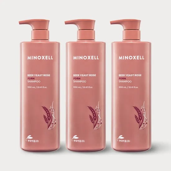 현대약품 마이녹셀 맥주효모 로즈PDRN 탈모샴푸 1000ml, 3개
