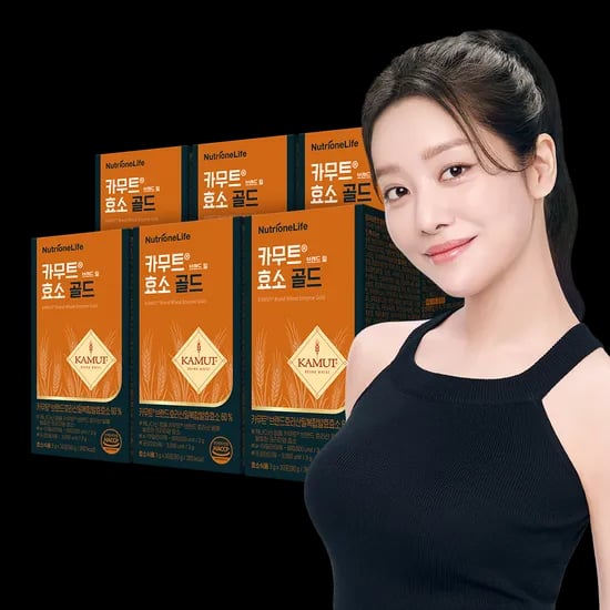 뉴트리원 카무트 효소 골드 카뮤트 가루 분말 30포, 6개