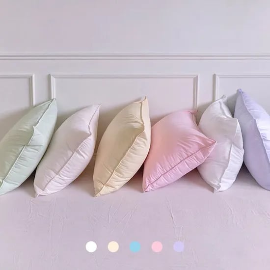 부드러운 알러지케어 먼지없는 강아지털방지 크림 베개커버