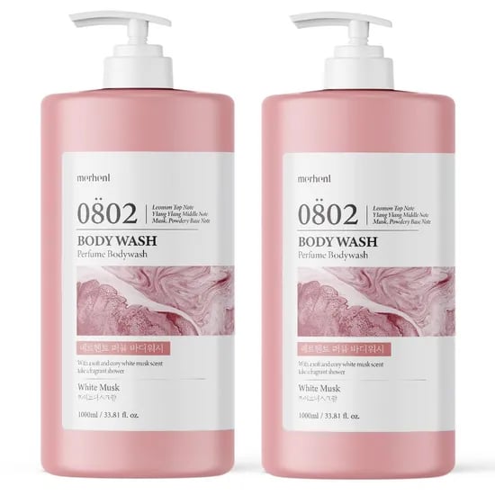1+1 퍼퓸 대용량 바디워시 1000ml 약산성 남자 여자 향좋은 바디클렌져 샤워젤