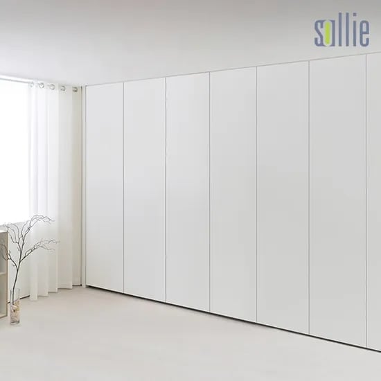 벨루가 무몰딩 히든도어 맞춤붙박이장 210~360cm(전국방문실측)
