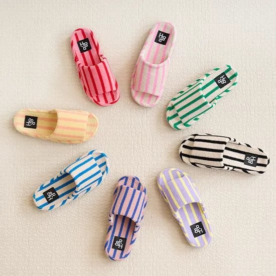 테리 아치 룸슈즈 층간소음 거실화 남성 여성 룸슬리퍼 2size 8colors